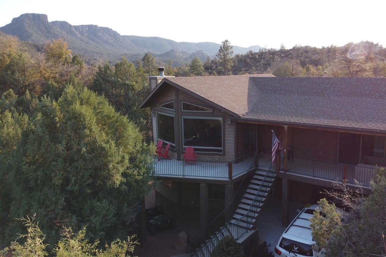 Elkwood Lodge Star Valley Cabin With Hot Tub 패이슨 외부 사진
