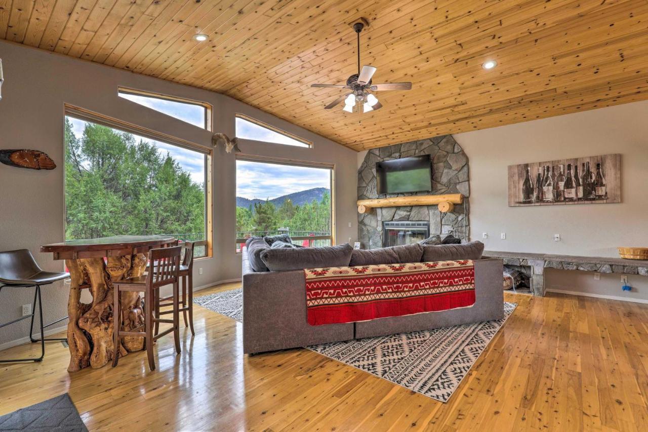 Elkwood Lodge Star Valley Cabin With Hot Tub 패이슨 외부 사진